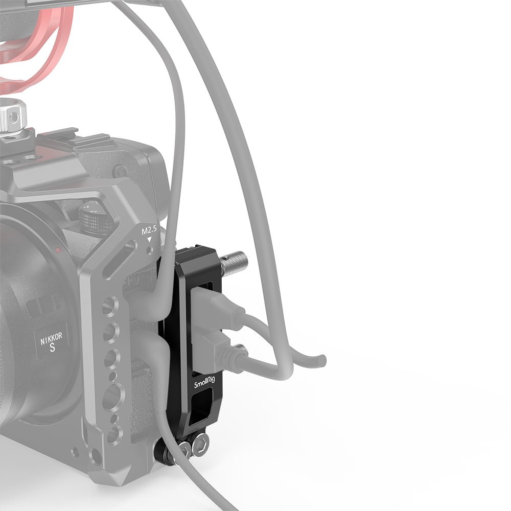SmallRig HDMI és USB Type-C Cable Clamp, kábelbilincs Nikon Z5/Z6/Z7 fényképezőgépekhez (2927)-4