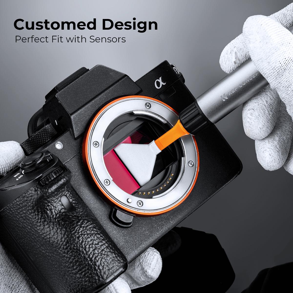 KF Concept cserélhető fej tisztító ecsethez Full-frame szenzorhoz 20db-os (SKU.1902)-3
