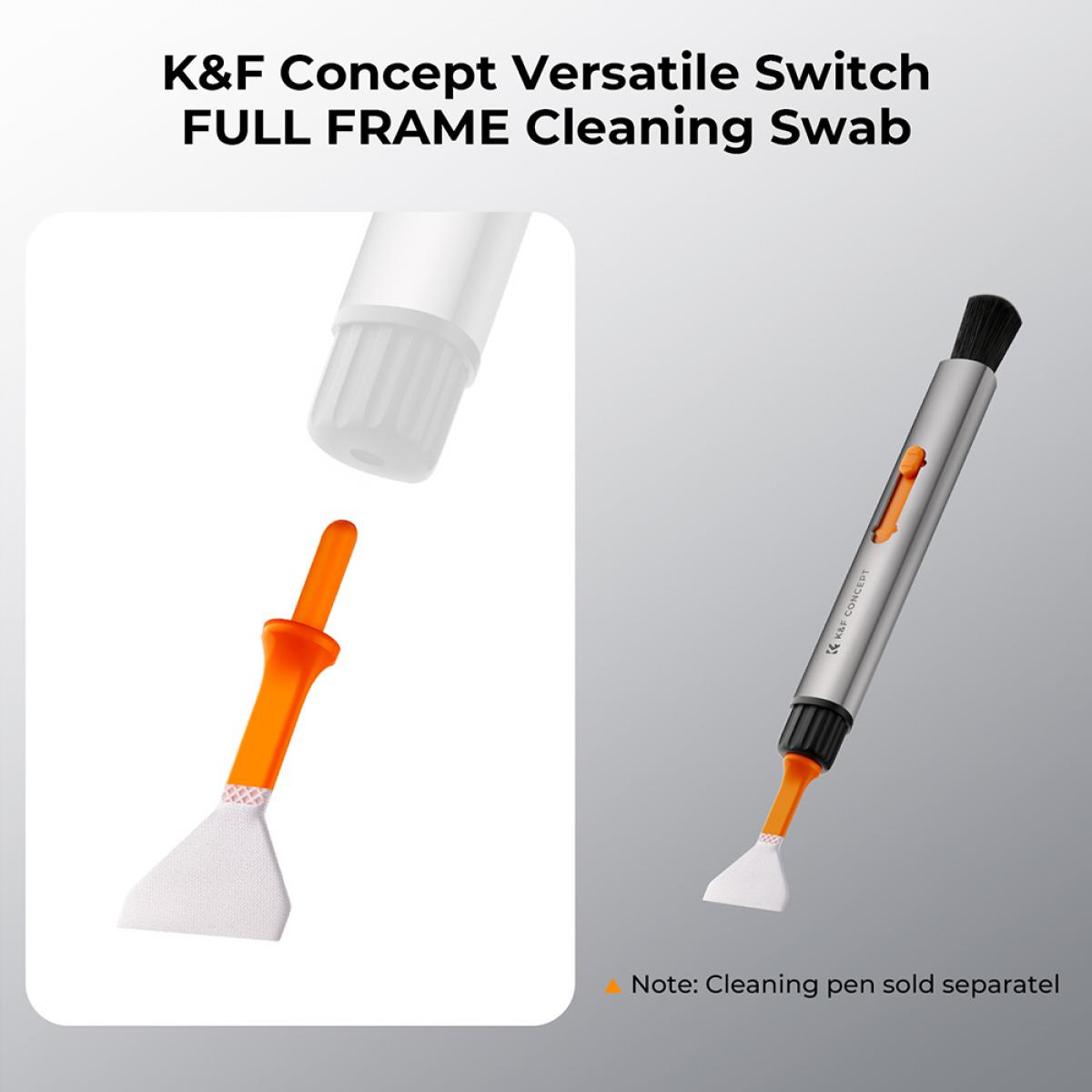 KF Concept cserélhető fej tisztító ecsethez Full-frame szenzorhoz 20db-os (SKU.1902)-6