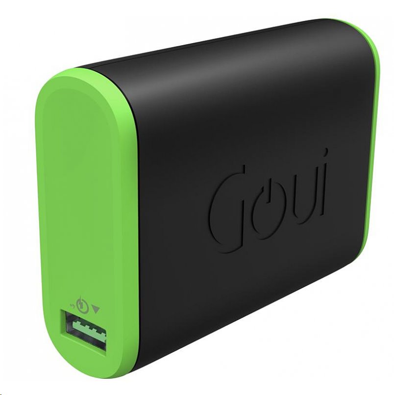 10000mAh Powerbank Goui Bolt Mini gyors töltés 3.0 fekete/zöld-1