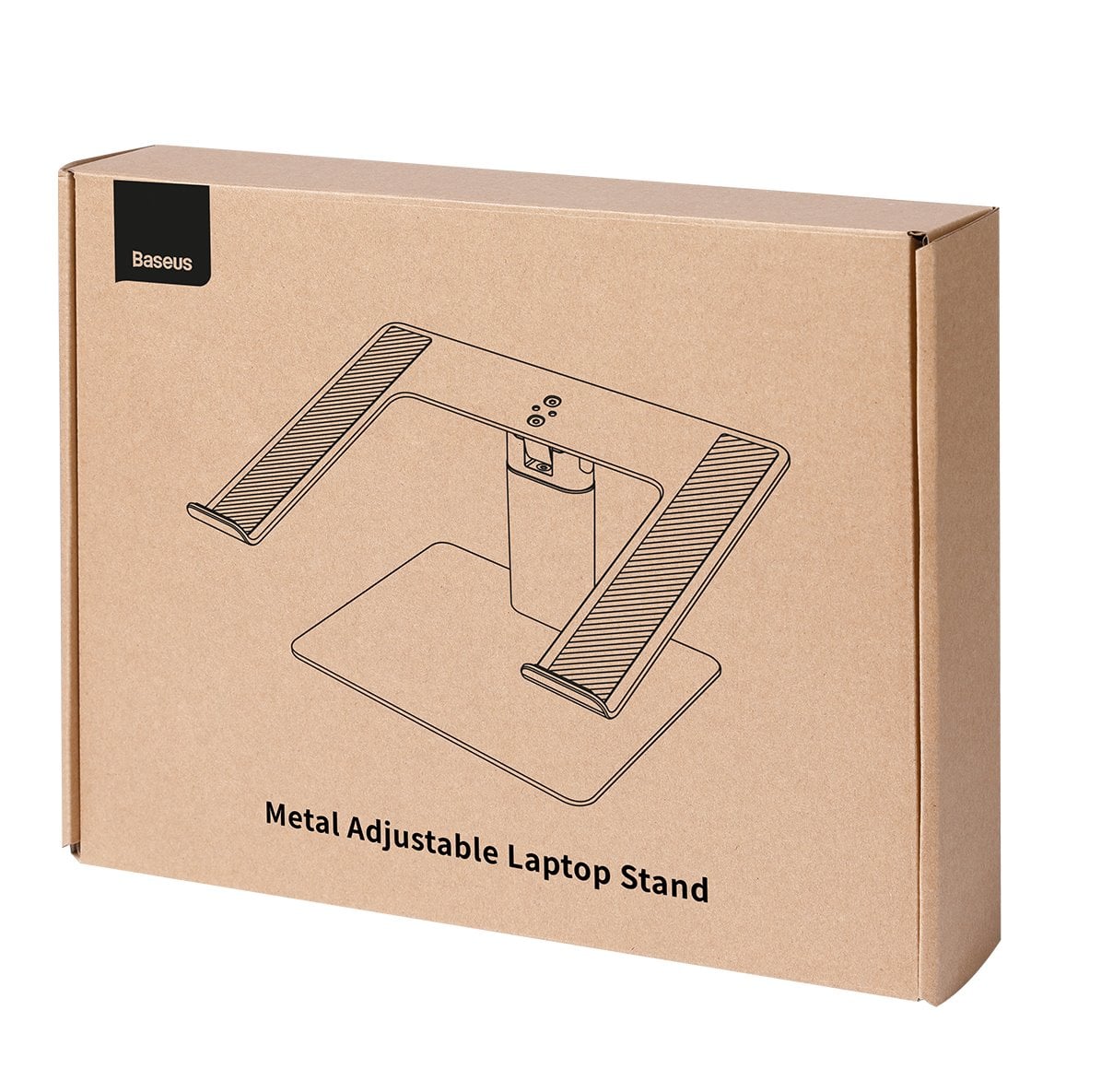 Baseus LUJS000012 fém állítható laptop állvány ezüst-2