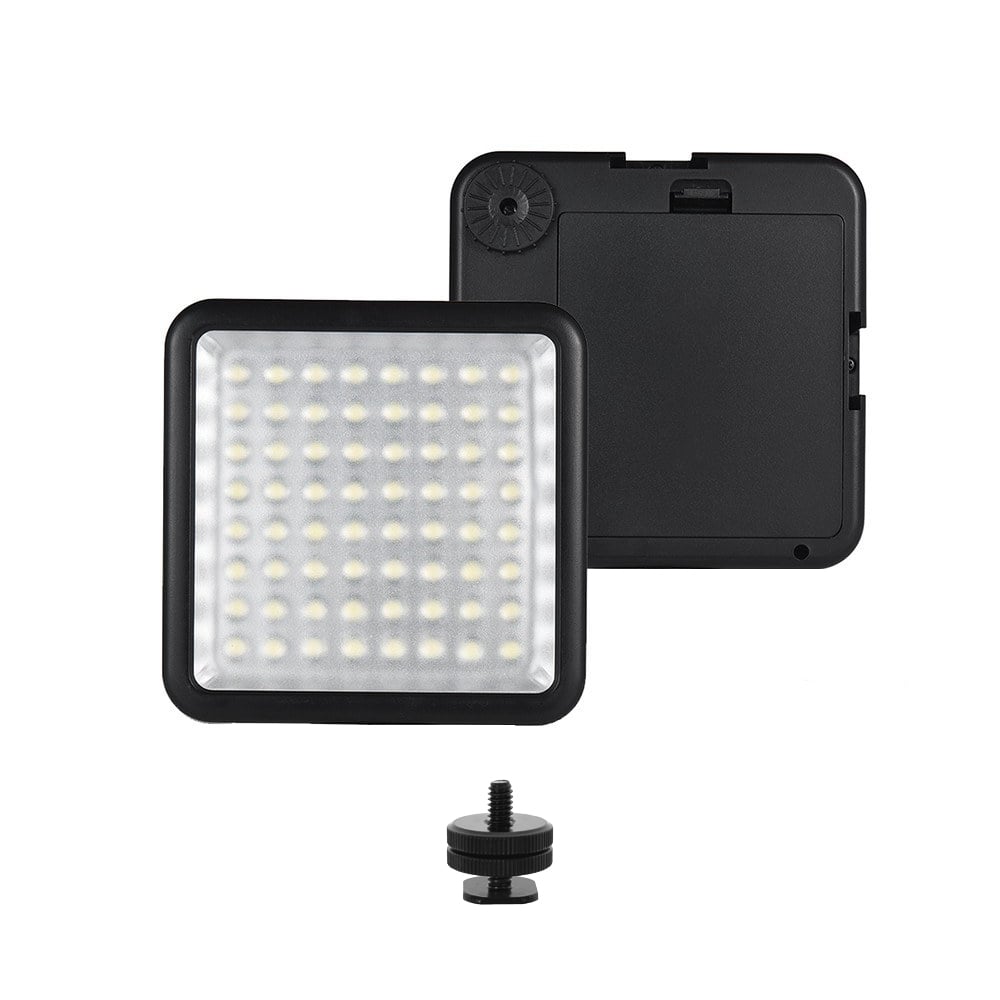 WY-64 LED lámpa, videólámpa 5600K vakupapucs foglalattal-0