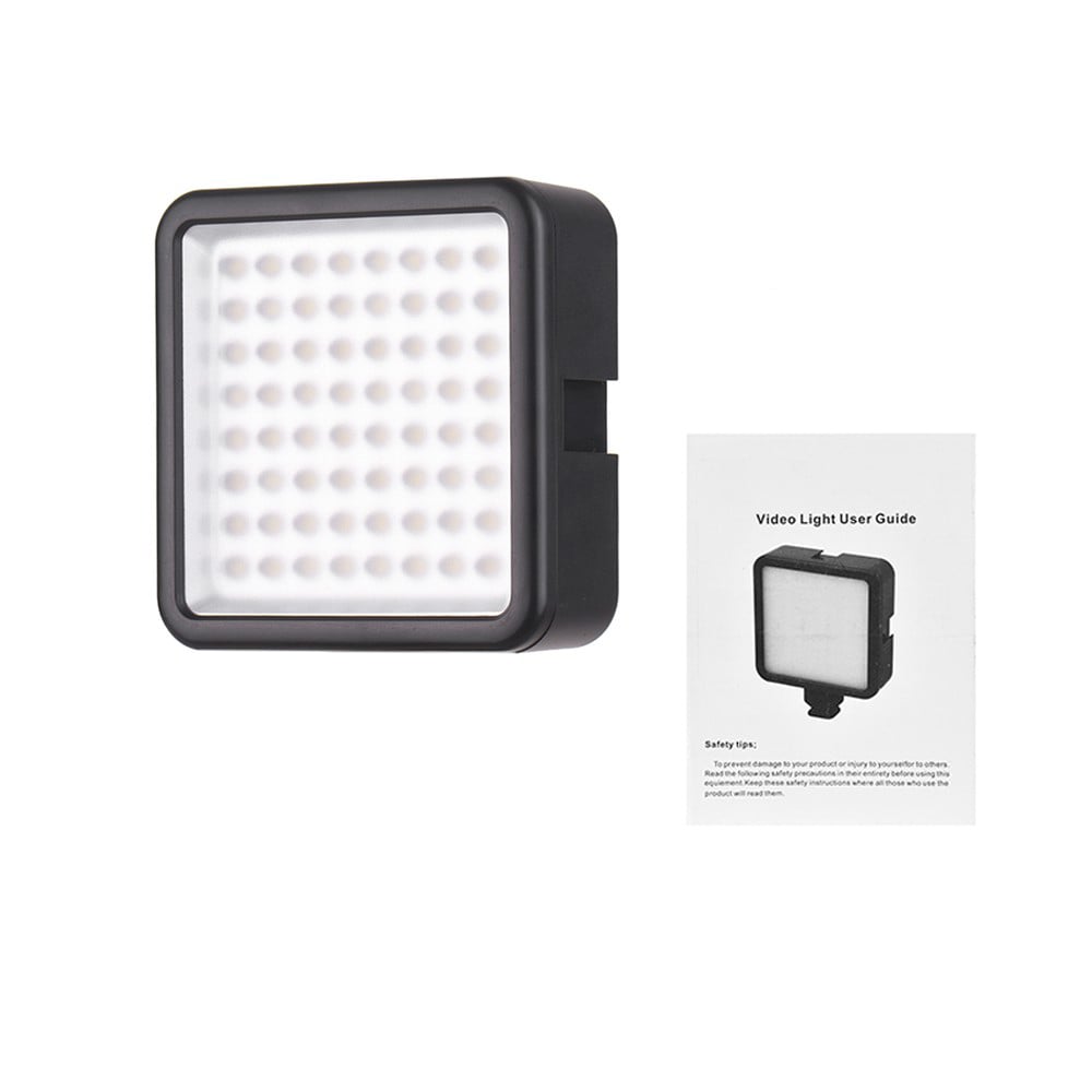 WY-64 LED lámpa, videólámpa 5600K vakupapucs foglalattal-4