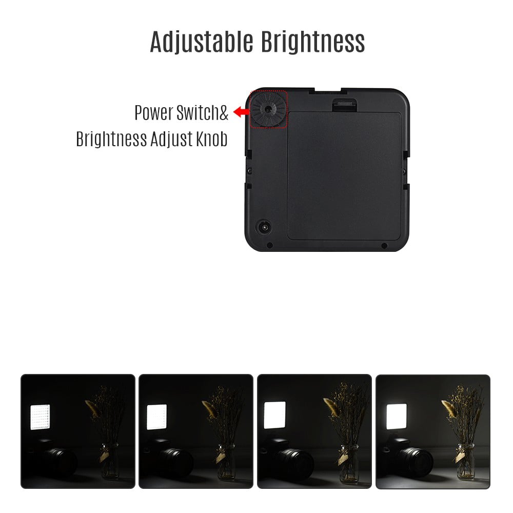 WY-64 LED lámpa, videólámpa 5600K vakupapucs foglalattal-9