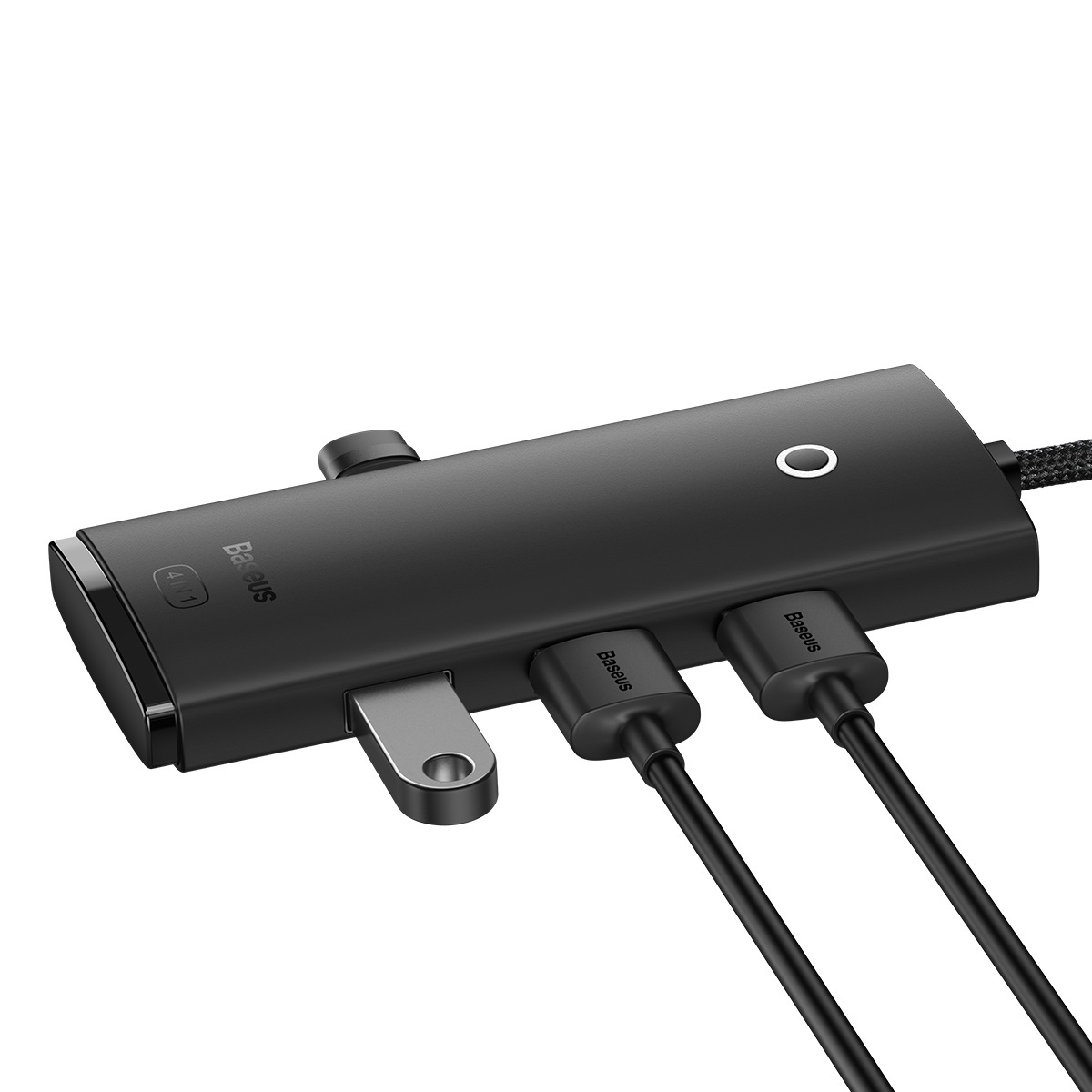 Baseus Adapter HUB - USB - 4xUSB3.0 - 2m (WKQX030201) fekete-10