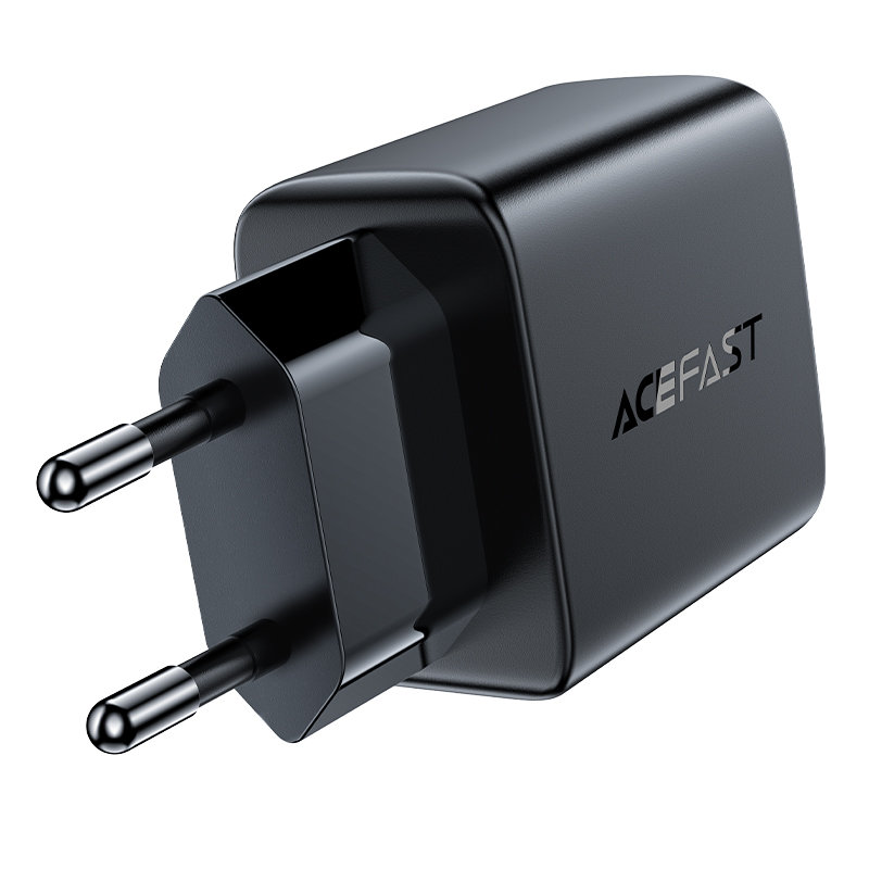 Acefast Töltő Adapter 2 X USB 18W QC 3.0 AFC, FCP fekete  (A33 black)-2