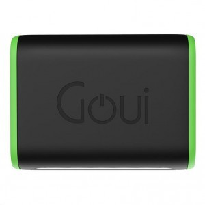 10000mAh Powerbank Goui Bolt Mini gyors töltés 3.0 fekete/zöld