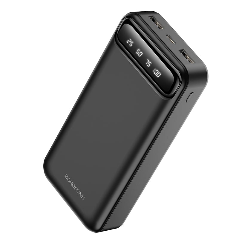 Borofone 20000mAh Freeway BJ14A Powerbank 2xUSB fekete-0