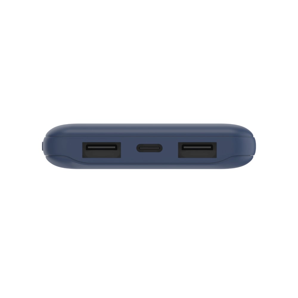 Belkin Boost Charge (10000 mAh) Powerbank USB-C 15W + 2x USB-A + 15cm USB-A - USB-C kábel (BPB011btBL) kék-3
