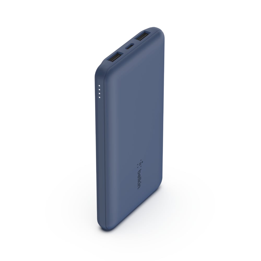 Belkin Boost Charge (10000 mAh) Powerbank USB-C 15W + 2x USB-A + 15cm USB-A - USB-C kábel (BPB011btBL) kék-4
