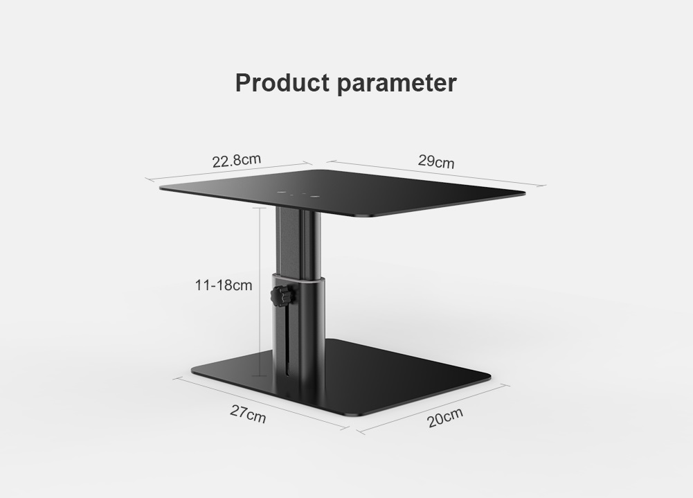 Nillkin HighDesk állítható monitorállvány ezüst-1