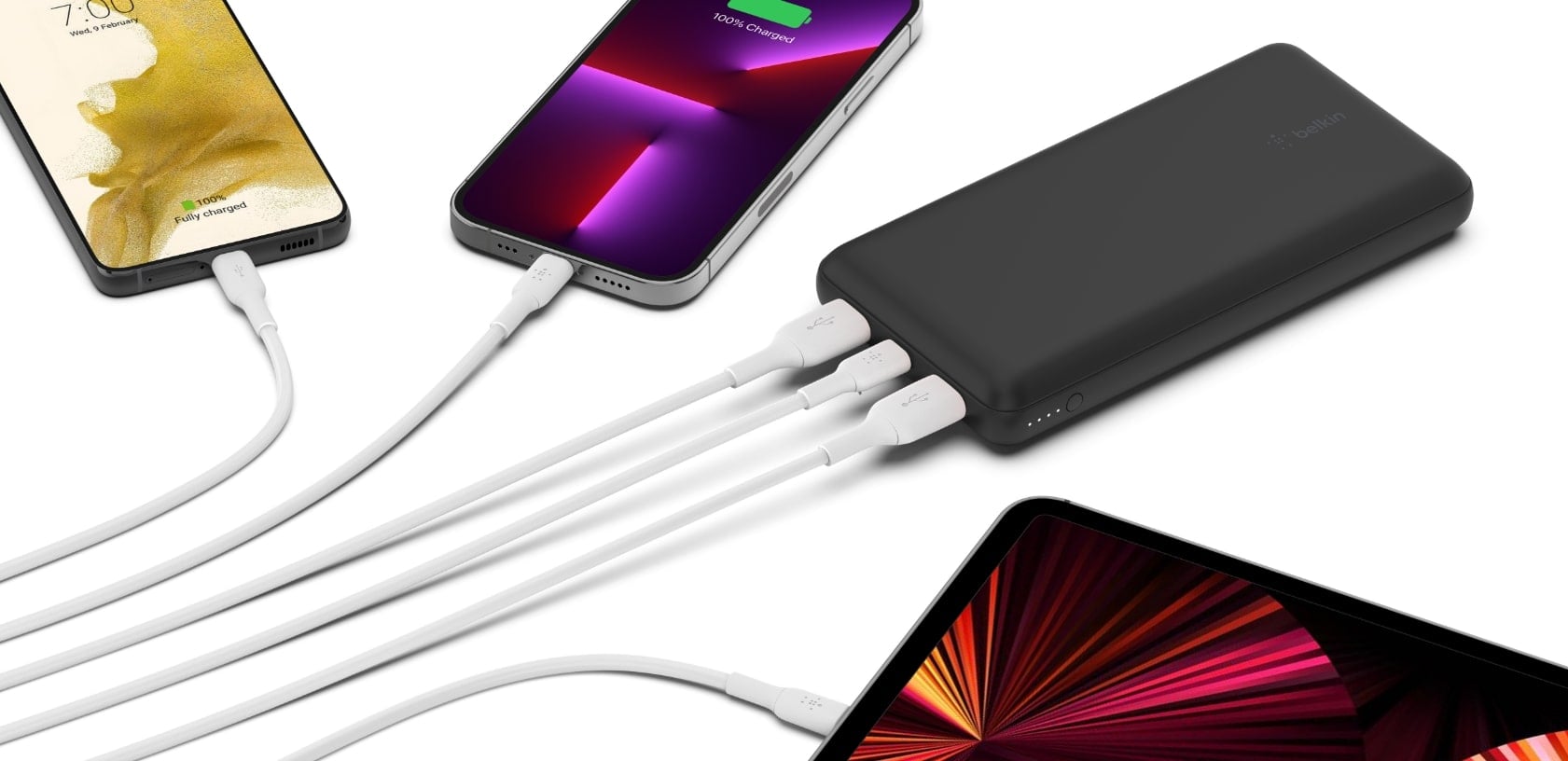 Belkin Boost Charge (20000 mAh) Powerbank USB-C 15W + 2x USB-A (BPB012btBL) kék-2