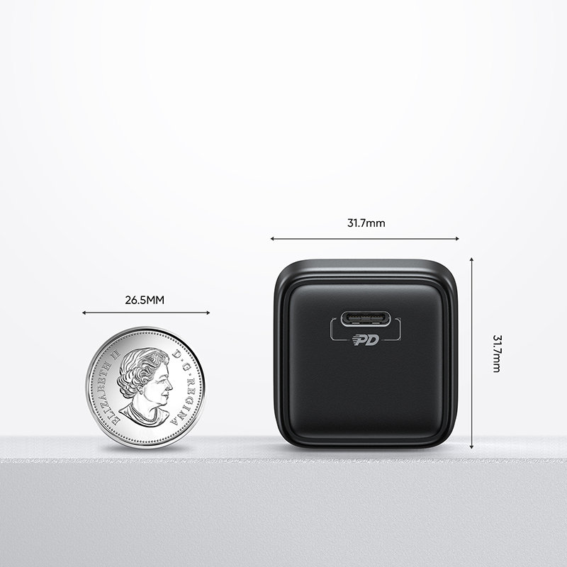 Joyroom hálózati töltő adapter USB Type C PD töltő 25W EU dugó fekete (L-P251)-5