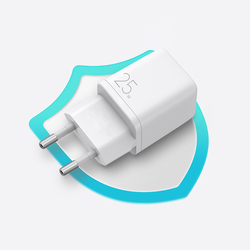 Joyroom hálózati töltő adapter USB Type C PD töltő 25W EU dugó fehér (L-P251)-7