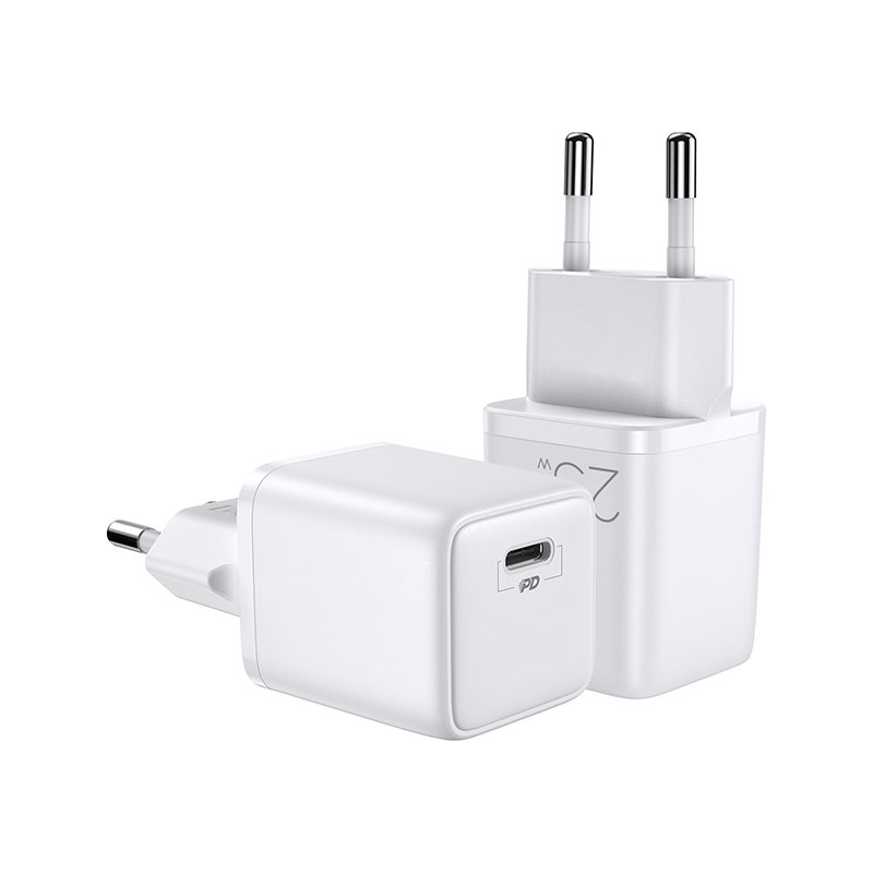 Joyroom hálózati töltő adapter USB Type C PD töltő 25W EU dugó fehér (L-P251)-0