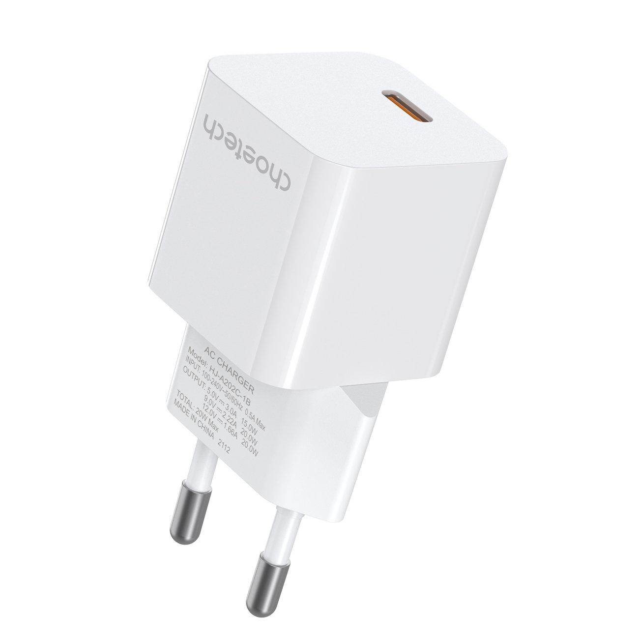 Choetech hálózati töltő adapter 20W USB Type C (PD5010)-5