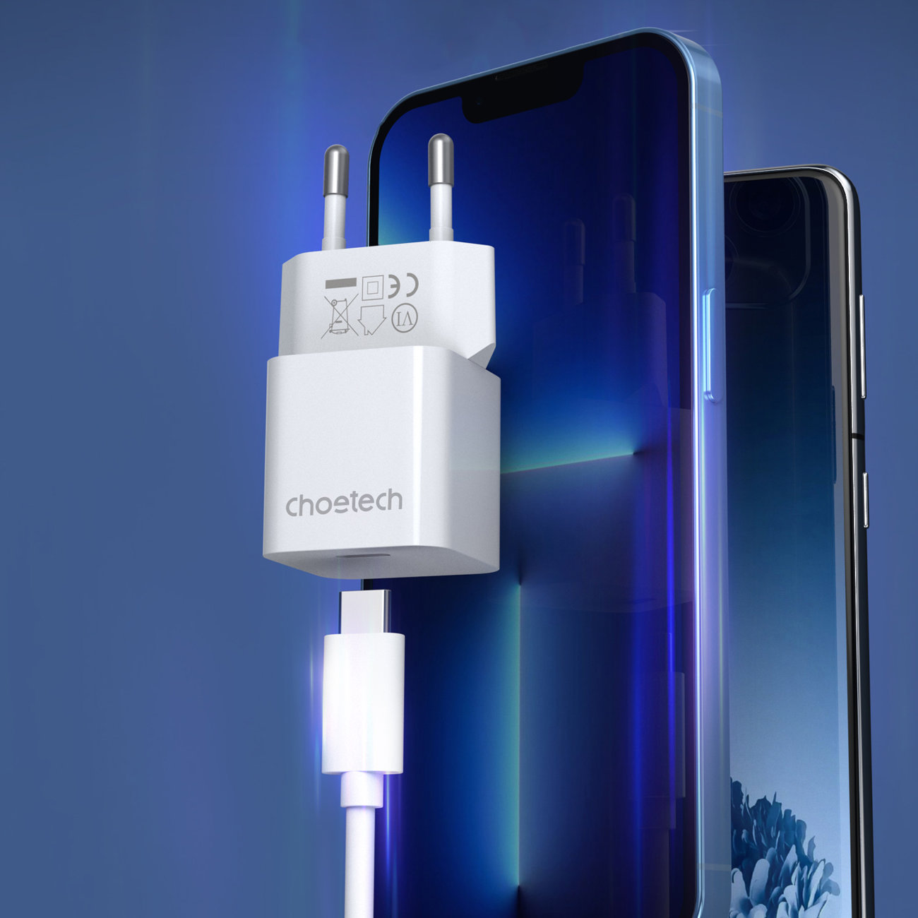 Choetech hálózati töltő adapter 20W USB Type C (PD5010)-3