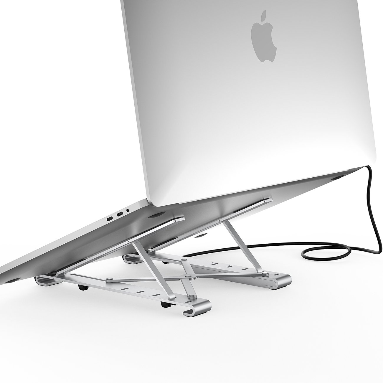 Choetech HUB-M43 7 az 1-ben laptop állvány HUB Type-C-HDMI (4K/30Hz/USB-A*2/Type-C Data/SD/TF PD töltővel, fekete-9