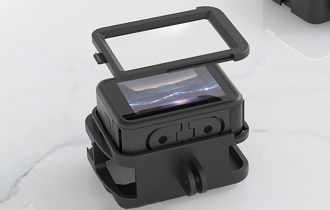 TELESIN tok, védőkeret GoPro Hero 9 / Hero 10 / Hero 11-hez (GP-FMS-903)-3