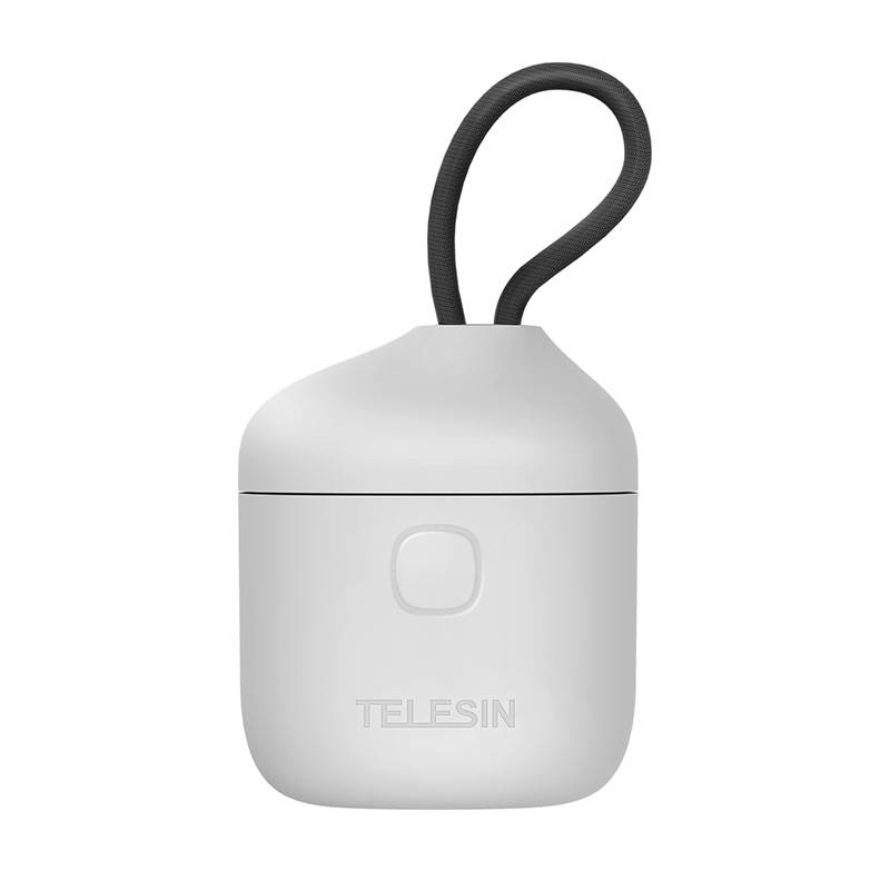TELESIN Allin vízálló három foglalatos töltődoboz, kártyaolvasóval 3db akkumulátorral GoPro Hero 9 / Hero 10 / Hero 11 / Hero 12 akciókamerákhoz (GP-BTR-906-GY-B)-9