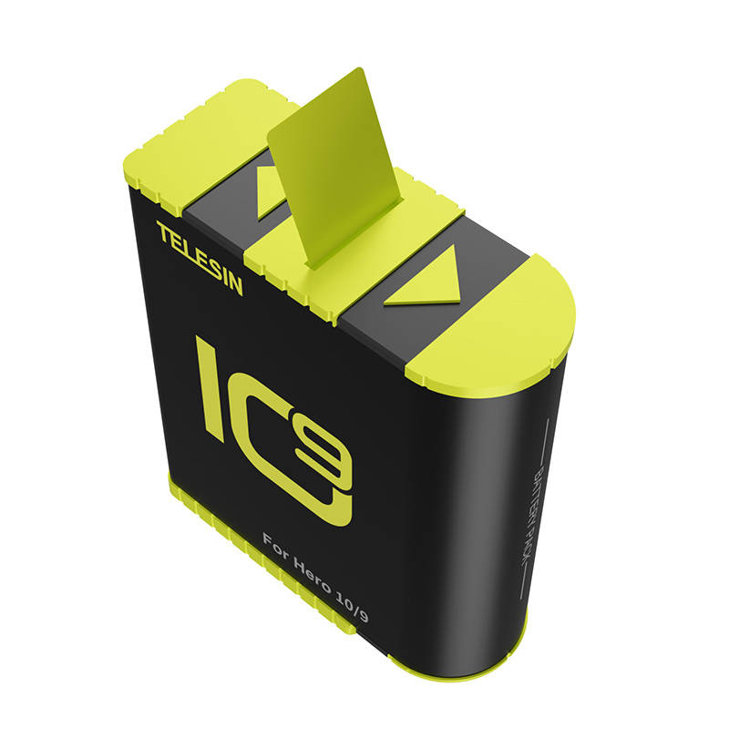 TELESIN akkumulátor GoPro Hero 9 / Hero 10 / Hero 11 / Hero 12 akciókamerákhoz 1750mAh (GP-BTR-901-B)-9