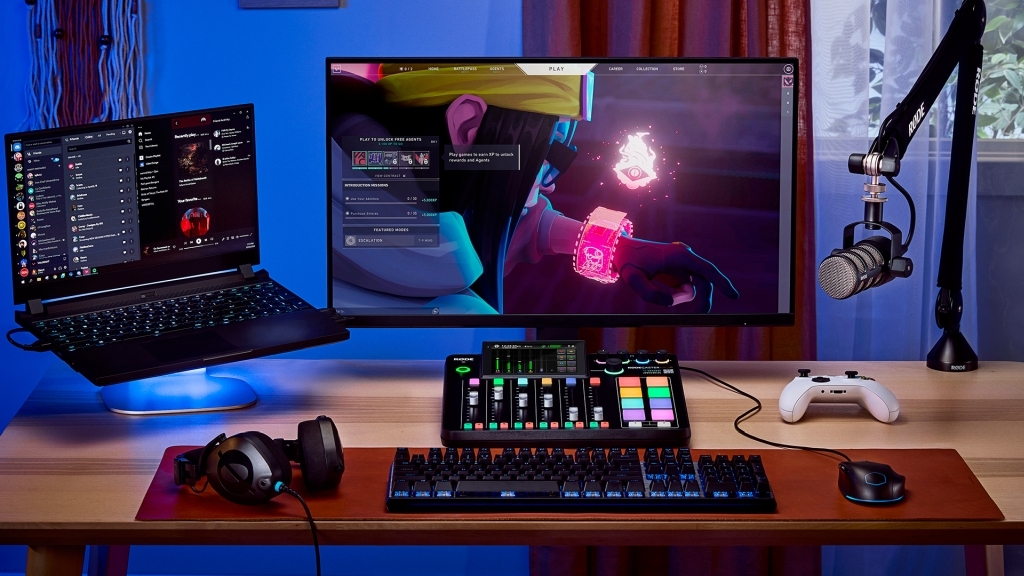 RODE RODECaster Pro II négy mikrofoncsatornás audio produkciós keverő és rögzítő USB, Bluetooth, Ethernet és WiFi csatlakozásokkal-8
