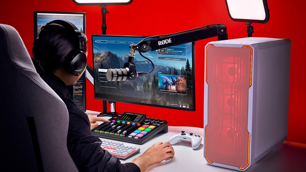 RODE RODECaster Pro II négy mikrofoncsatornás audio produkciós keverő és rögzítő USB, Bluetooth, Ethernet és WiFi csatlakozásokkal-4