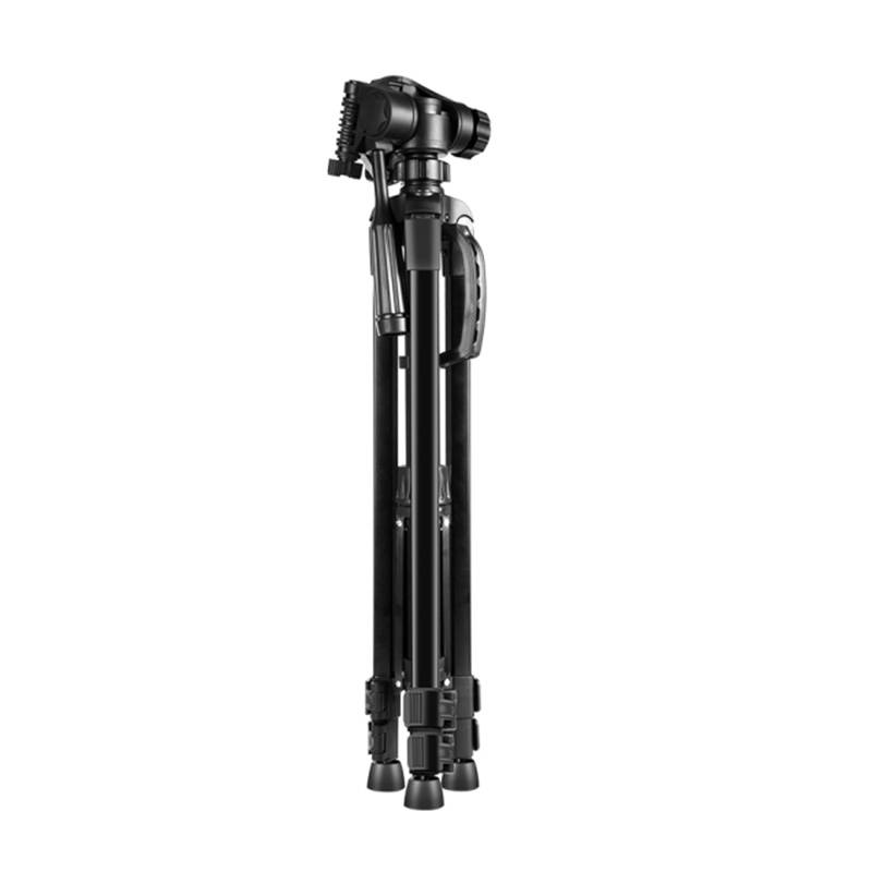 PULUZ fényképező állvány 3D 360 fokos, karos fejjel + mobiltelefon tartó (PU3096B)-2