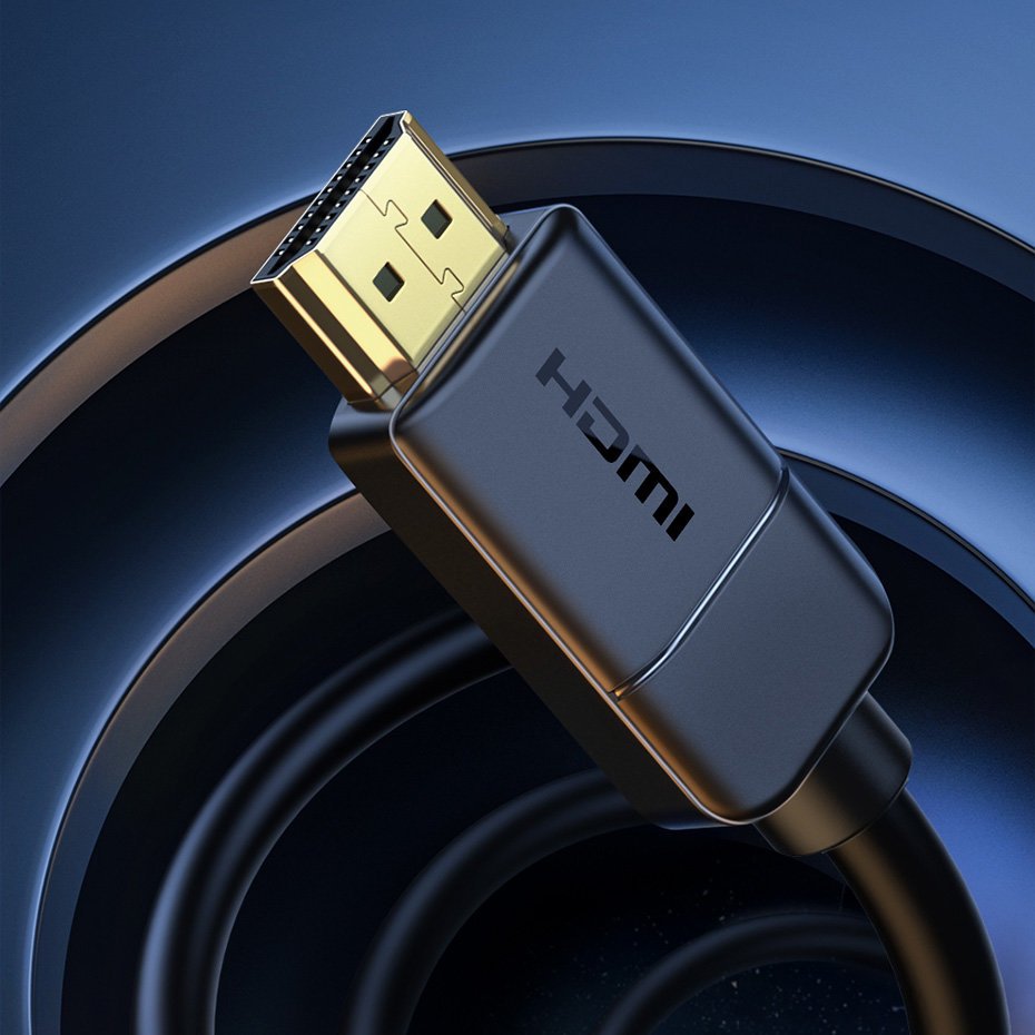 Baseus HDMI 2.0 kábel 4K 60Hz 3D HDR 18 Gbps 1m fekete (CAKGQ-A01)-15