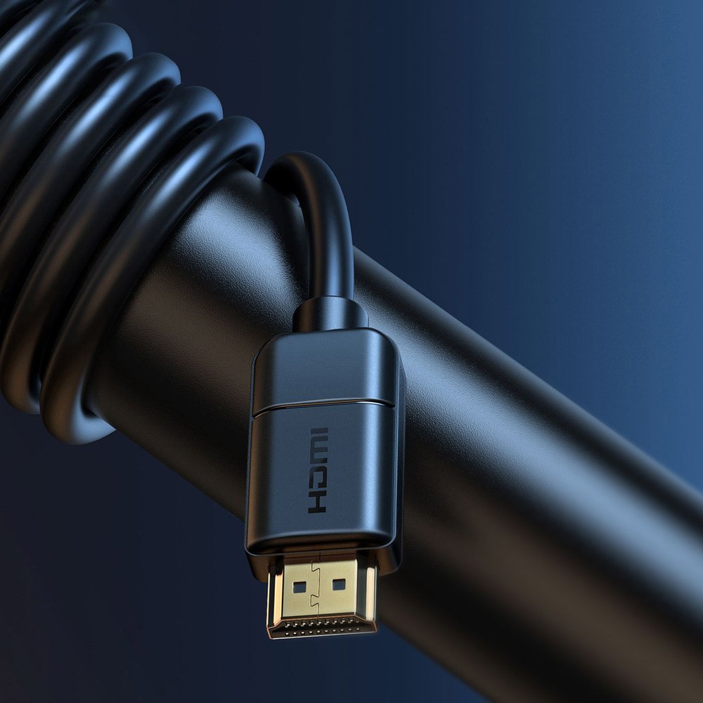 Baseus HDMI 2.0 kábel 4K 60Hz 3D HDR 18 Gbps 1m fekete (CAKGQ-A01)-11