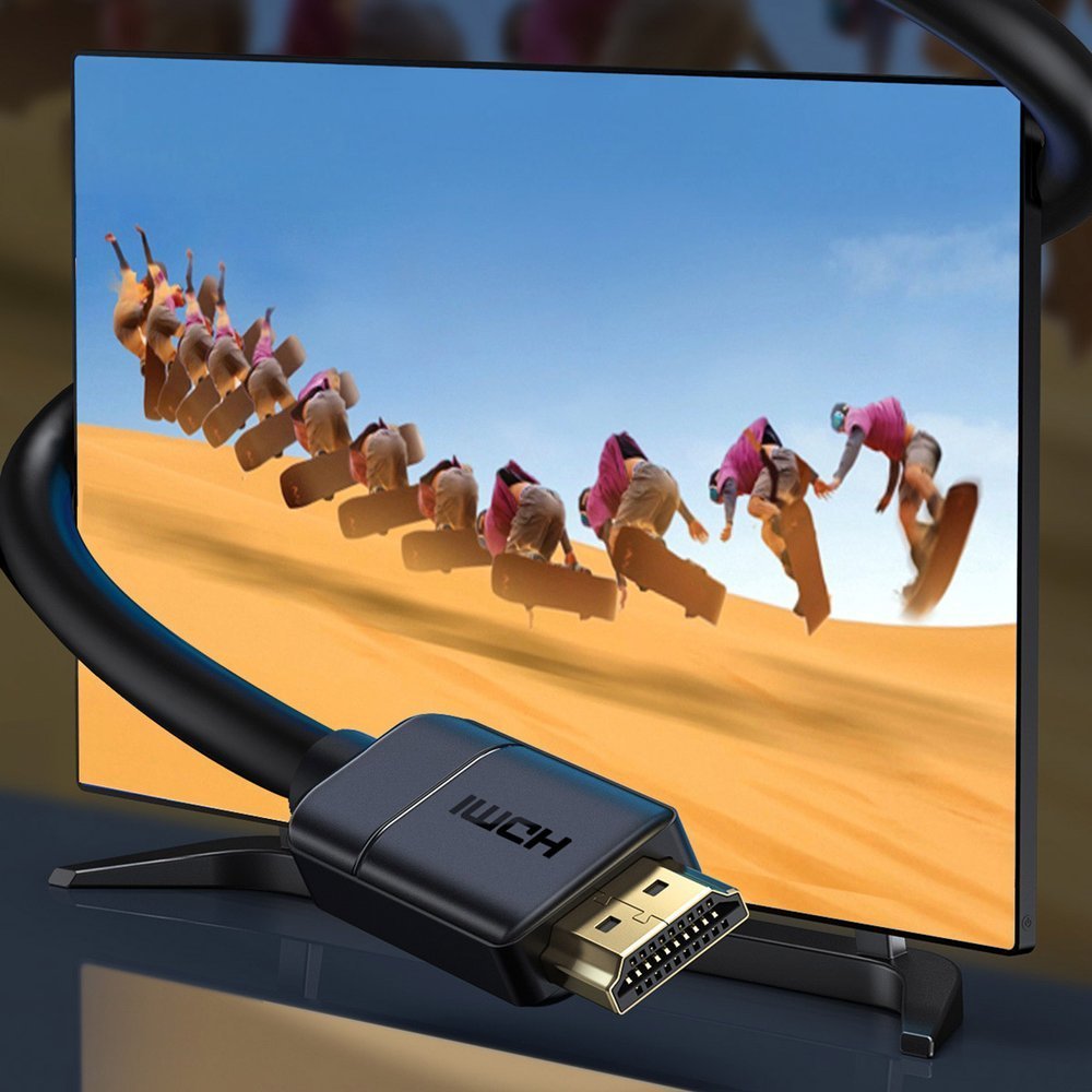 Baseus HDMI 2.0 kábel 4K 60Hz 3D HDR 18 Gbps 1m fekete (CAKGQ-A01)-17