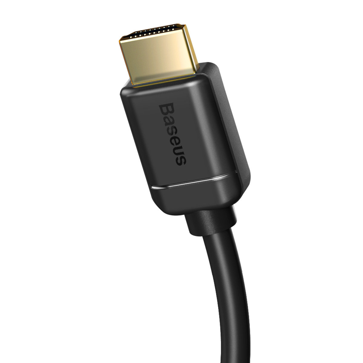 Baseus High Definition Series HDMI 2.0 kábel 4K60Hz 0.75m fekete (WKGQ030101)-5