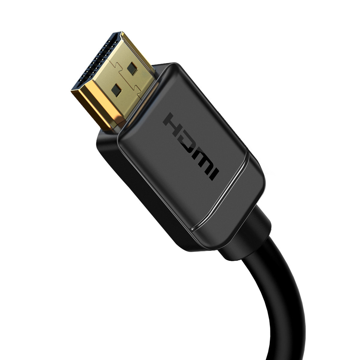 Baseus High Definition Series HDMI 2.0 kábel 4K60Hz 0.75m fekete (WKGQ030101)-7