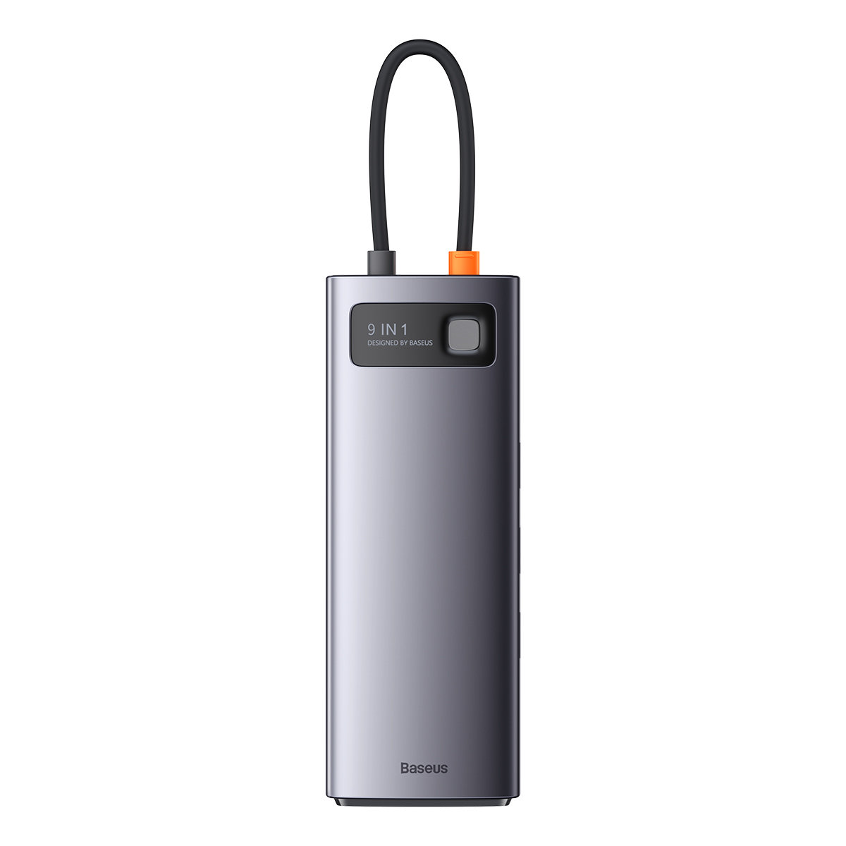 Baseus Metal Gleam Series 9 az 1-ben dokkoló, HUB USB Type C - 2 x HDMI / 2 x USB 3.2 Gen. 1/1 x USB 2.0 / 1 x Power Delivery / 1 x SD kártyaolvasó / 1 x microSD kártyaolvasó / 1 x RJ-45 szürke (WKWG060013)-15