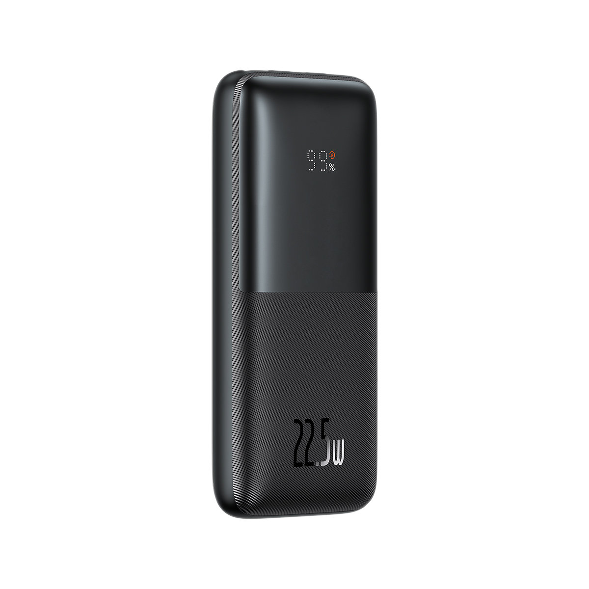 Baseus Bipow Pro powerbank 10000mAh 22.5W + USB 3A 0.3m kábel fekete (PPBD040001)-7