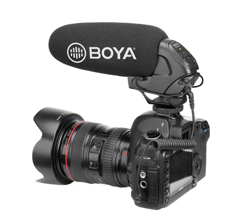 Boya BY-BM3031 szuperkardiodid puskamikrofon-10