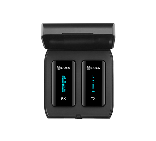 BOYA BY-XM6-K1 2.4GHz Univerzális vezeték nélküli szett (1+1) töltővel-8