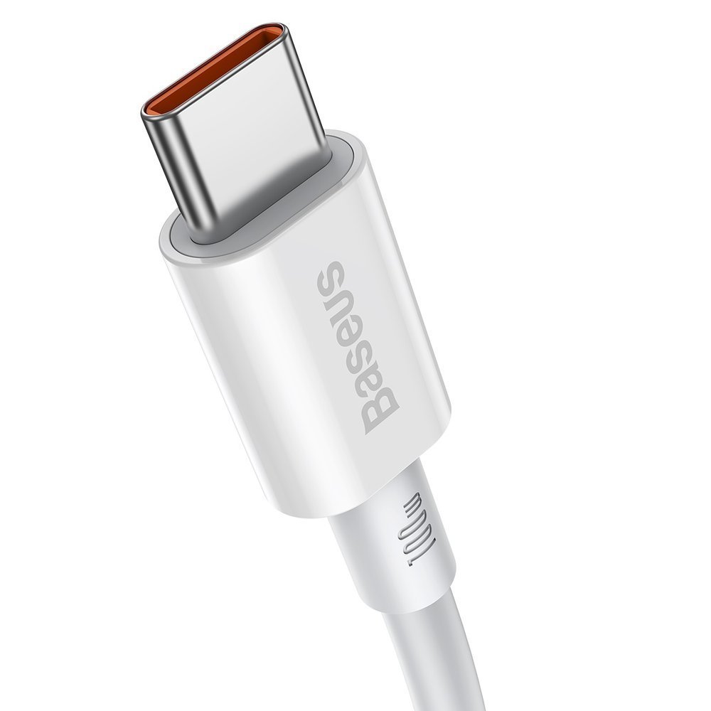 Baseus Superior USB Type-C - USB Type-C kábel Quick Charge / Power Delivery / FCP 100W 5A 20V 2m fehér (CATYS-C02)-6