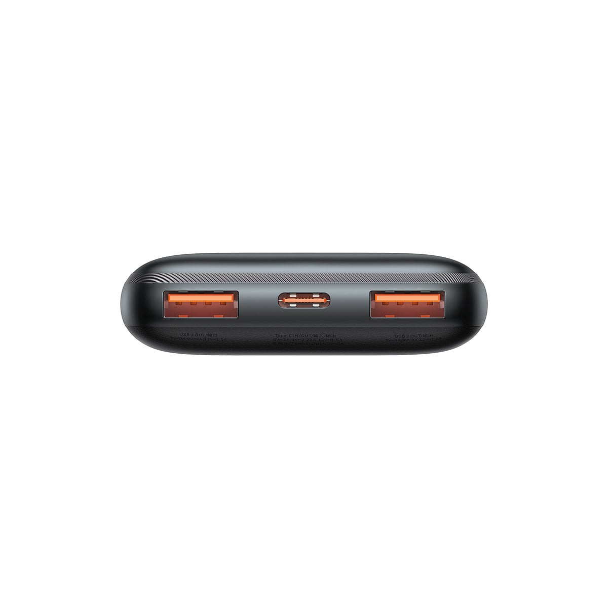 Baseus Pro powerbank 10000mAh 20W + USB - Type C 3A 0.3m kábel fekete (PPBD040201)-10