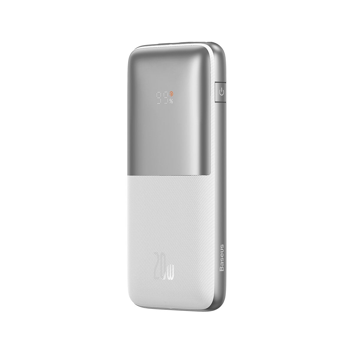 Baseus Pro powerbank 10000mAh 20W + USB - Type C 3A 0.3m kábel fehér (PPBD040202)-5