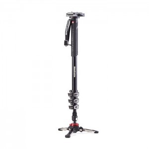 Manfrott XPRO videó monopod, 4 szekciós, fluidtech talp 577 fej (MVMXPROA4577)