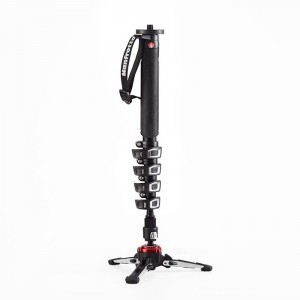Manfrotto XPRO videó monopod alu 5 szekciós, fluidtech talp (MVMXPROA5)
