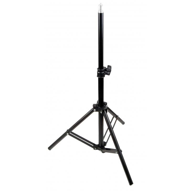 Alumínium lámpatartó állvány, vakuállvány 42-78cm, 1/4-es spigot fejjel-0