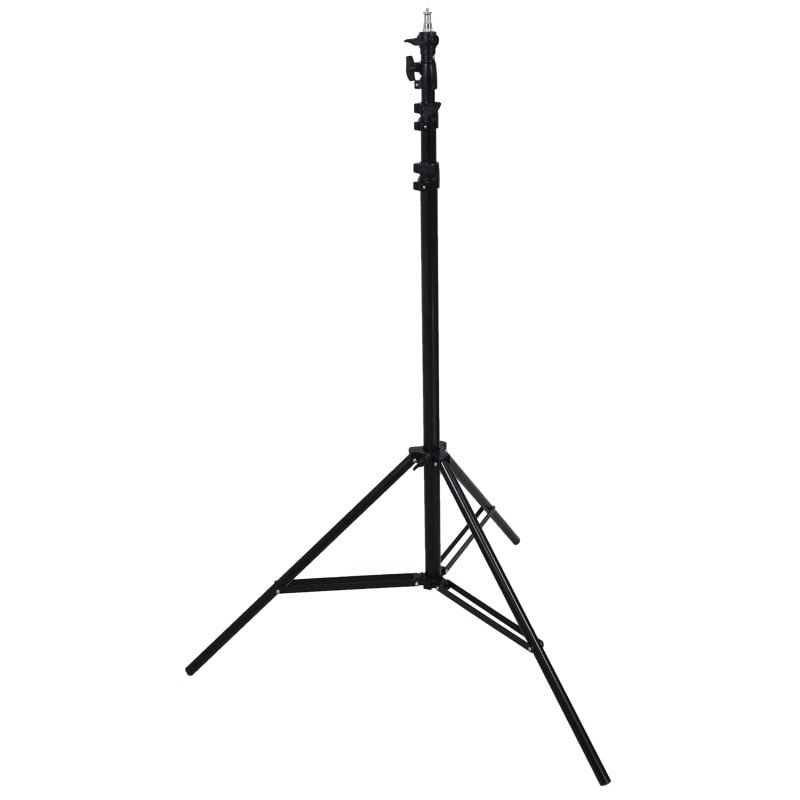 Alumínium lámpatartó állvány, vakuállvány 400cm, spigot fej 1/4 és 3/8-os fejjel (809A16G)-0