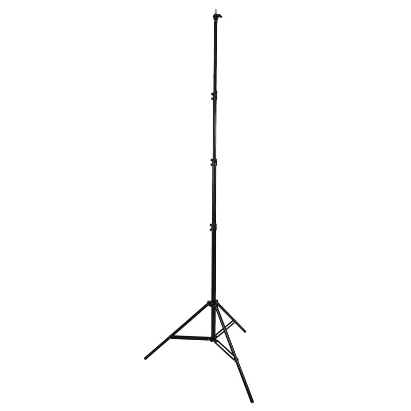 Alumínium lámpatartó állvány, vakuállvány 400cm, spigot fej 1/4 és 3/8-os fejjel (809A16G)-2