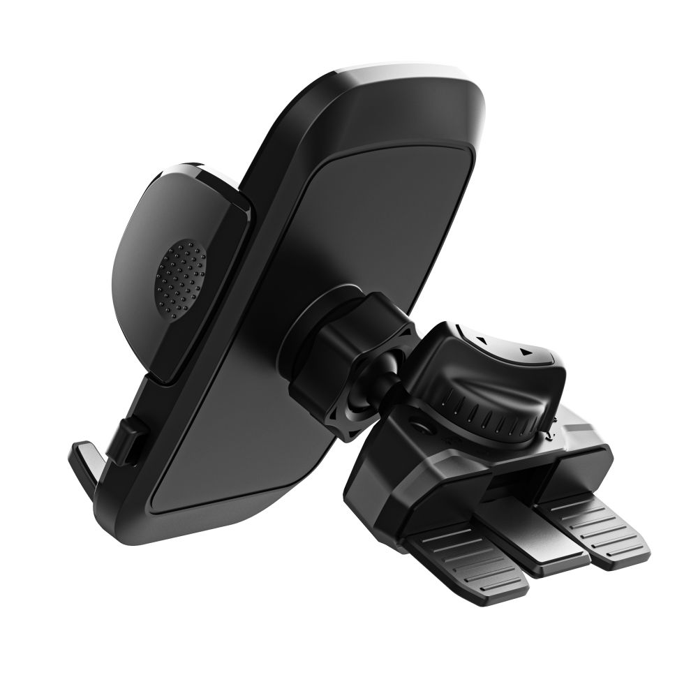 Tech-Protect V3 Univerzális CD meghajtóba helyezhető autós telefontartó fekete-6