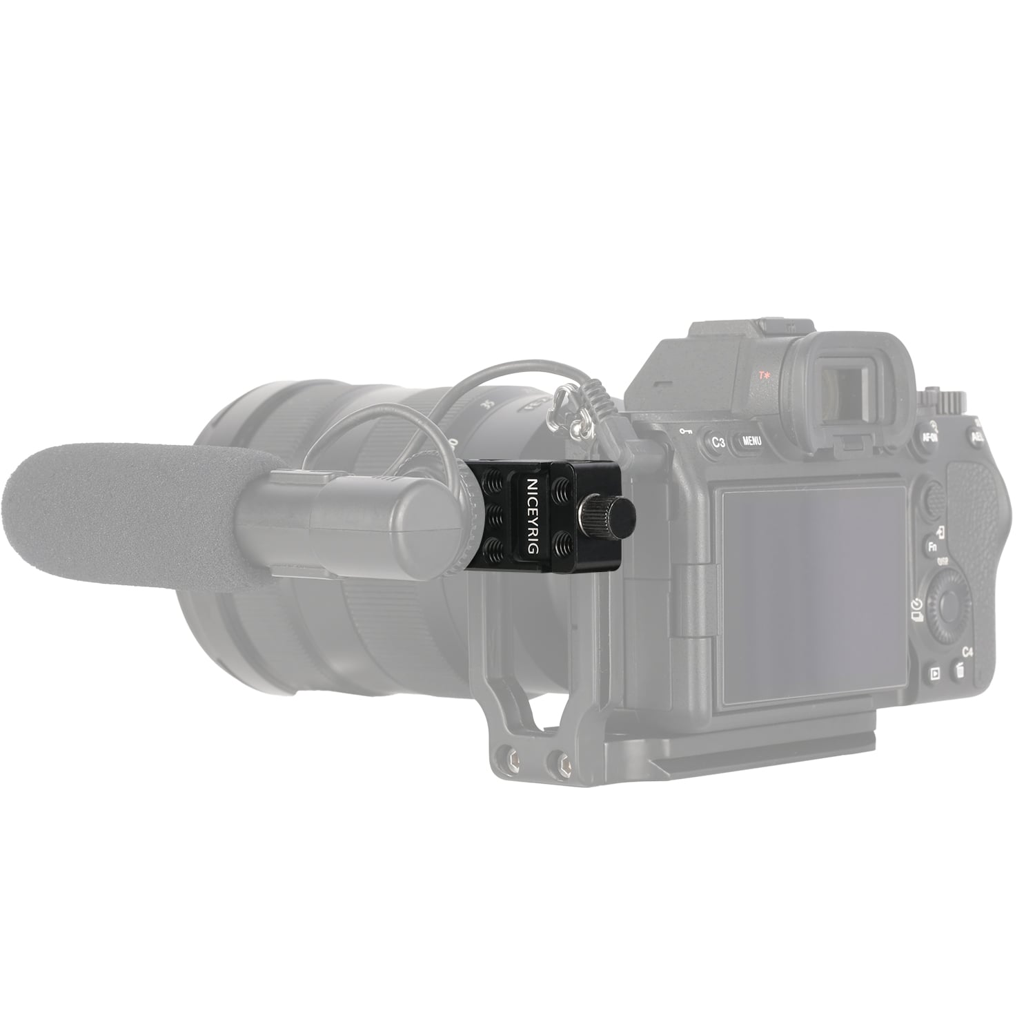 NICEYRIG Arca Dovetail Clamp, bilincs vakupapucs foglalattal (509)-4