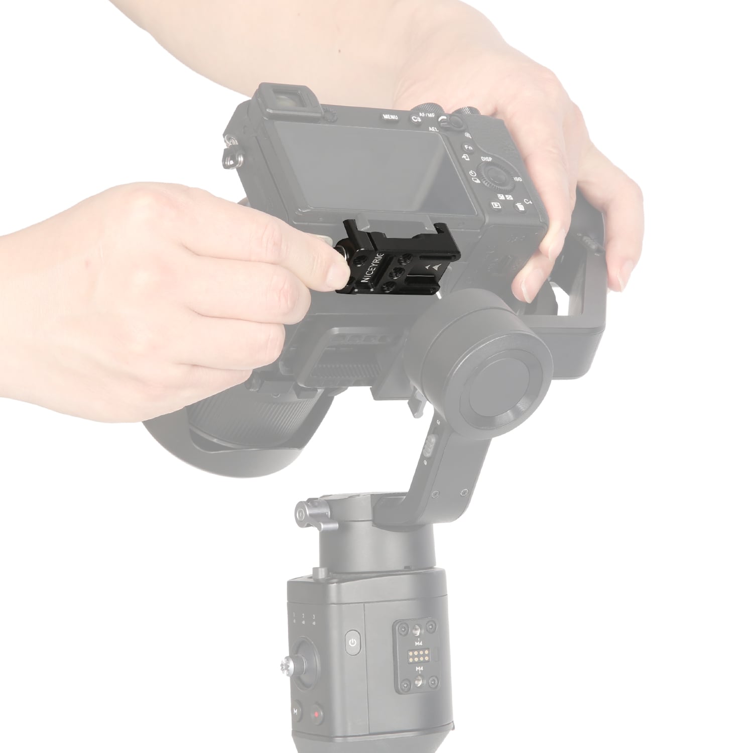 NICEYRIG Arca Dovetail Clamp, bilincs vakupapucs foglalattal (509)-3