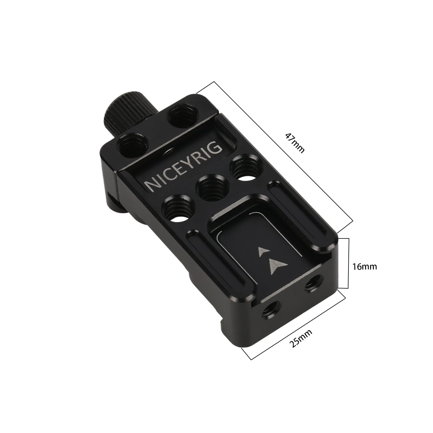 NICEYRIG Arca Dovetail Clamp, bilincs vakupapucs foglalattal (509)-5