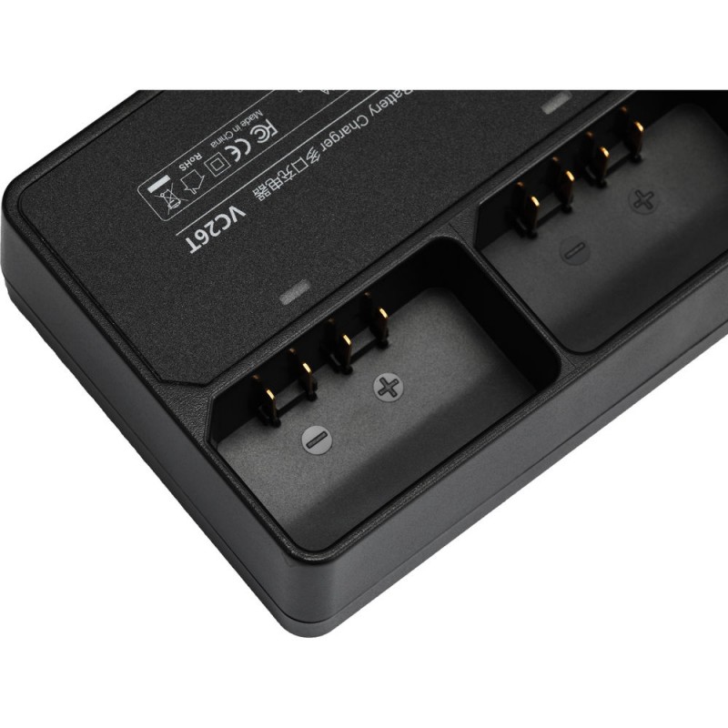 Godox VC26T három foglalatos akkumulátor töltő VB26 akkumulátorhoz (V1 vakuhoz)-3